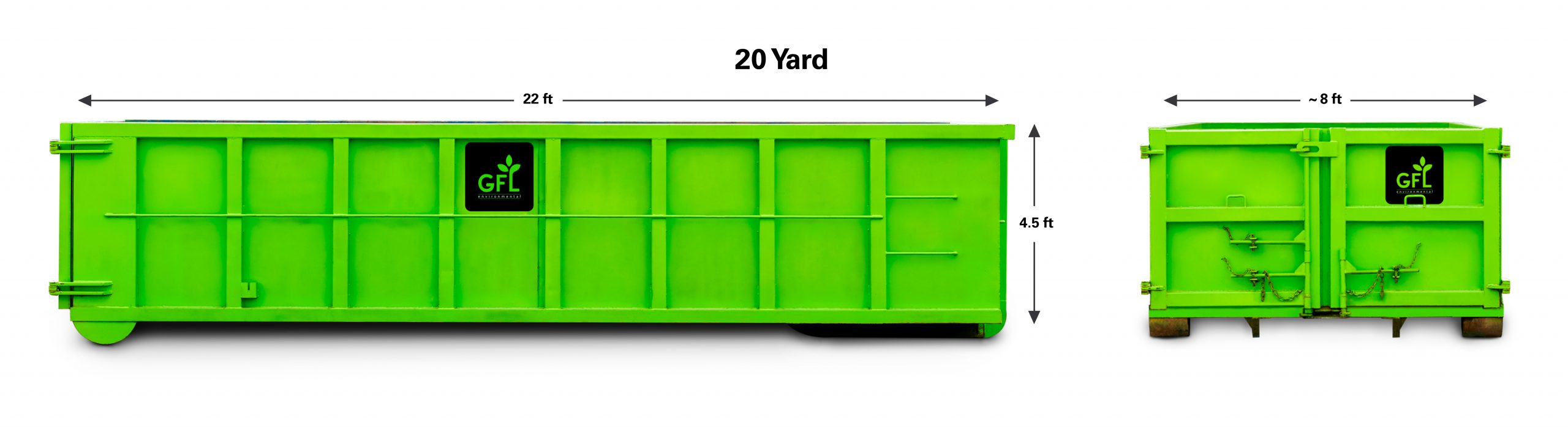 20 yard dumpster